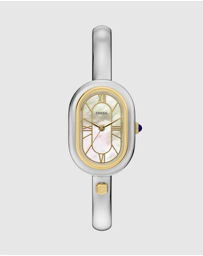 Fossil - Sloan Silver Tone Analogue Watch