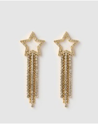 Arms Of Eve - Starburst Gold Earrings