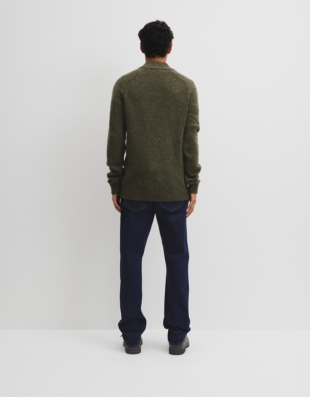 Country Road - Merino Nep Quarter Zip Knit