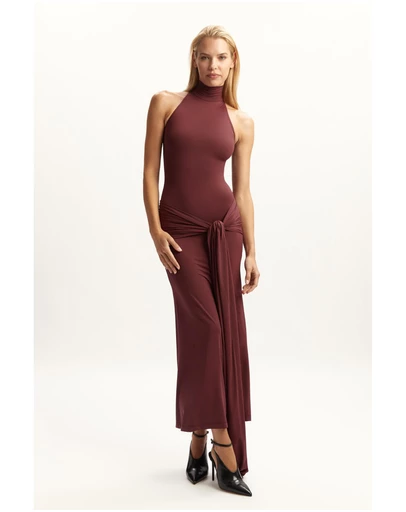 Bardot - Isadora Maxi Tie Front Dress
