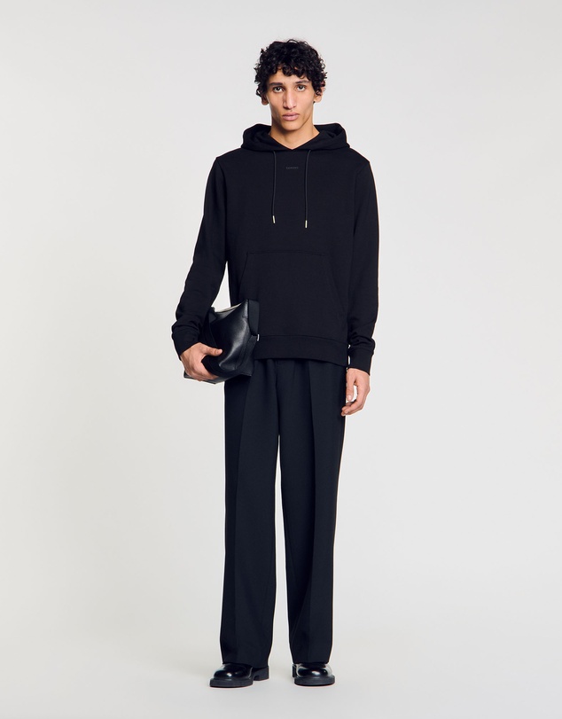 Sandro - Rubber Sandro Hoodie Sweatshirt