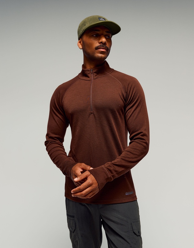 Kathmandu - K-Merino 250 1/4 Zip Long Sleeve Top
