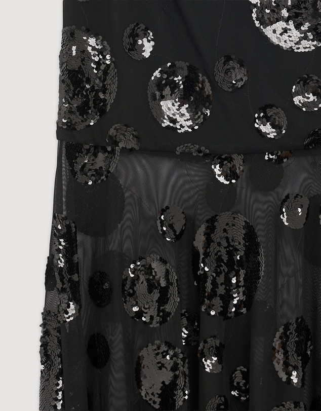 Revibe - Repaired Lover Alexis Strapless Sequin Maxi Dress - AU 10