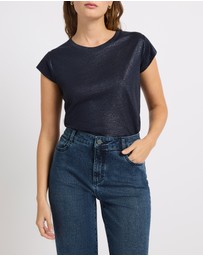 Marcs - As Love Glows Foil Linen Tee