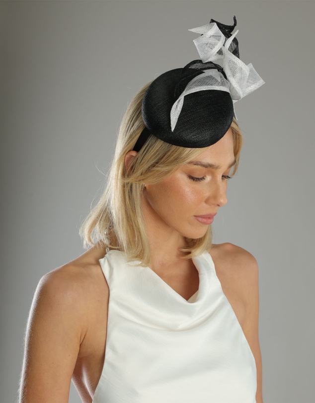 Morgan & Taylor - Wendy Fascinator in Black