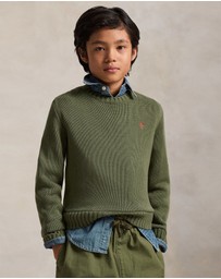 Polo Ralph Lauren - Cotton Crewneck Sweater - ICONIC EXCLUSIVE - Teens