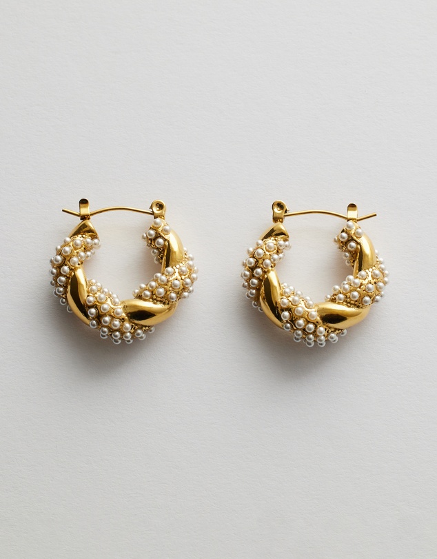 Moira Hughes - The White Label - Kora Pearl Hoops
