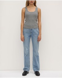 Assembly Label - Robyn Scoop Neck Rib Tank