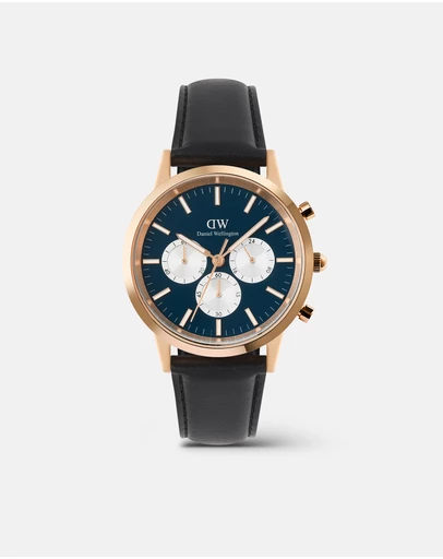 Daniel Wellington - Iconic Chronograph 42mm Sheffield Arctic Panda RG