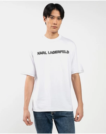 Karl Lagerfeld - Contrast Stitch T-Shirt