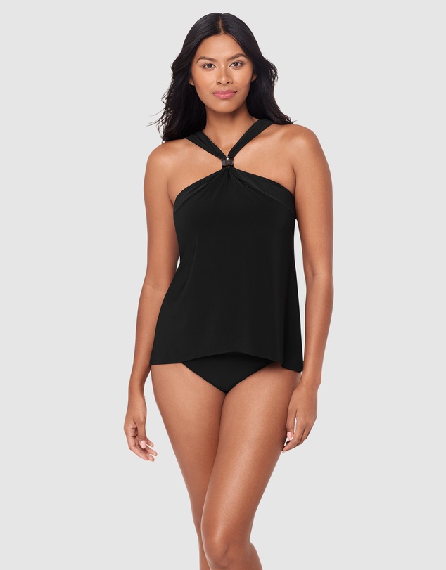 Magicsuit - Faye Floaty High Neck Hidden Underwire Tankini Top