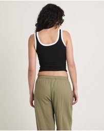 Subtitled - Contrast Tank Top