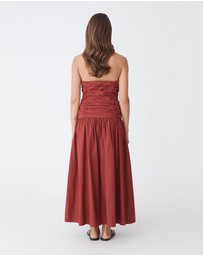 Forcast - Cathy Cotton Modal Midi Dress