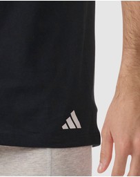 adidas Sportswear - 3 Pack Active Core Cotton V-Neck T-Shirt