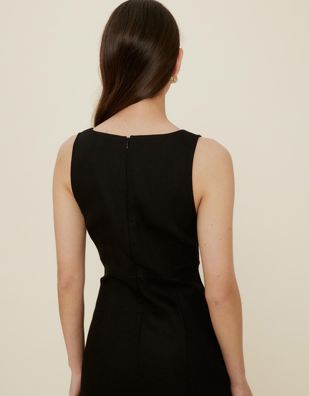 The Fated - Gracie Twill Midi Dress