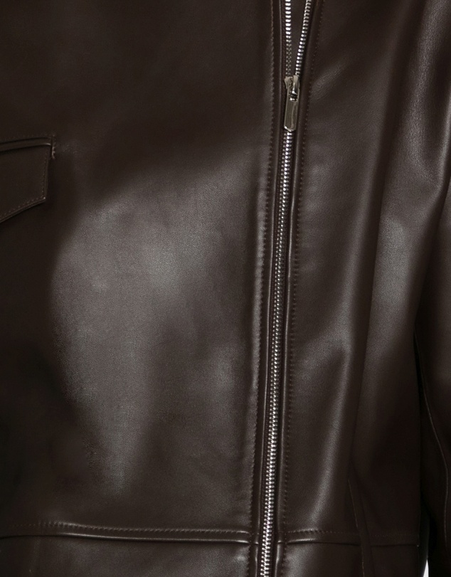 Belle & Bloom - Desert Moon Leather Bomber Jacket