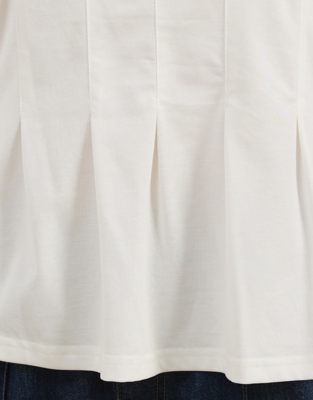 Atmos&Here Curvy - Boxy Pin Tuck T-Shirt