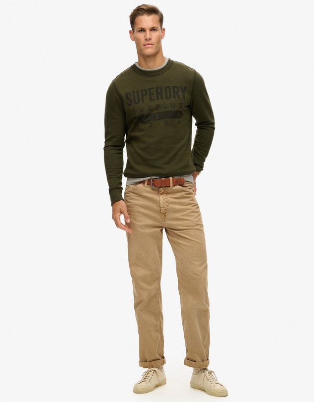 Superdry - Slim Fit Surplus Graphic Crew