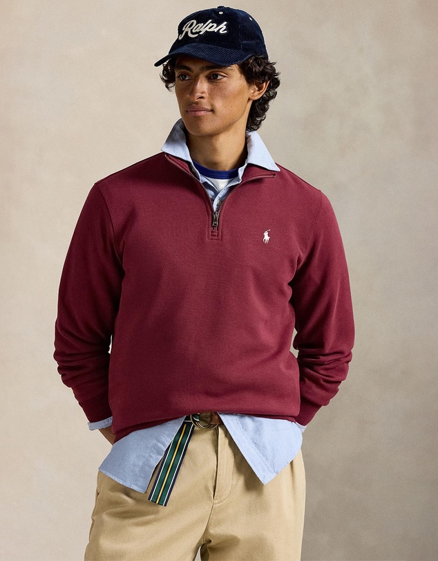 Polo Ralph Lauren - Double-Knit Quarter-Zip Pullover - ICONIC EXCLUSIVE