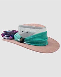 Jacaru - Jacaru 1023 Vegan Horizon Hat with Scarf