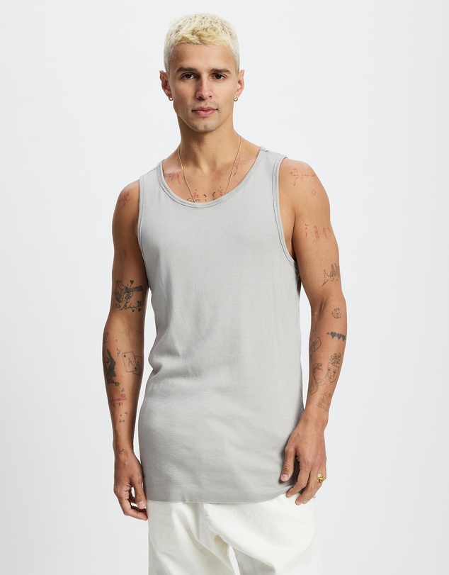 Surrounded By Ghosts - The Amphibole Rib Knit Singlet