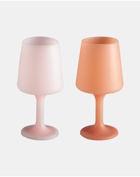 porter green - swepp | silicone unbreakable wine glasses