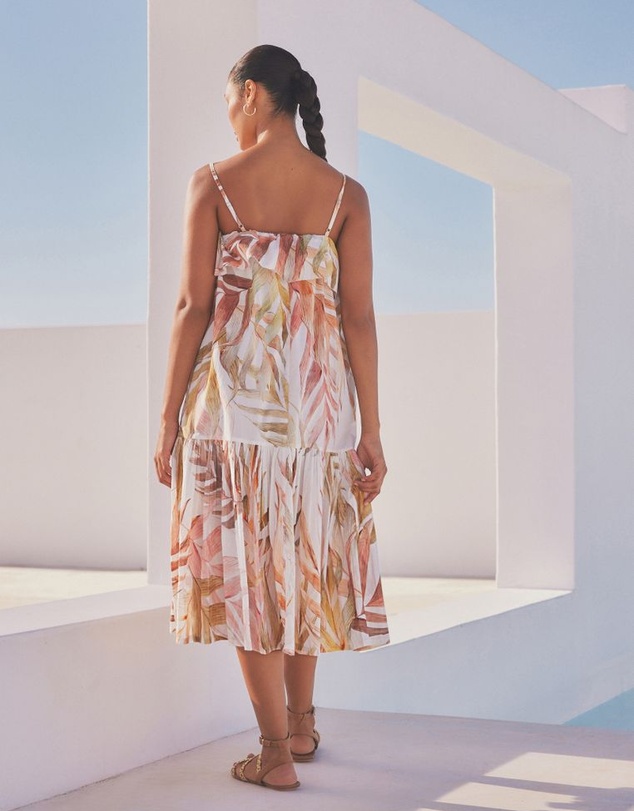 NEXT - Feminine Frill Summer Midi Dress