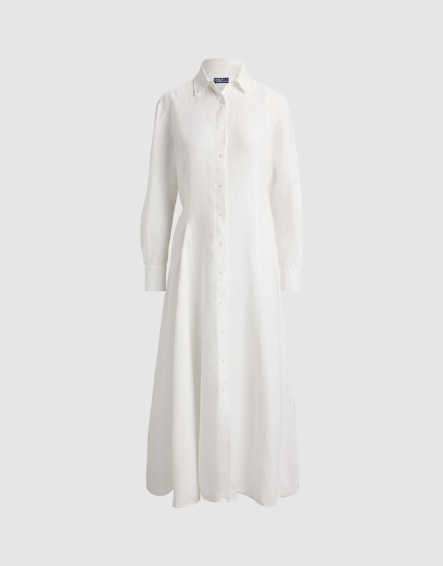 Polo Ralph Lauren - Self-Tie Linen Shirtdress