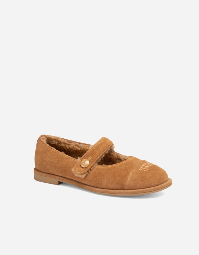 Ozwear Connection Uggs - Ugg Classic Wool Ballet Mary Jane