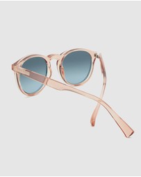 Hawkers Co - HAWKERS - Crystal Champagne Deep Blue BEL AIR Sunglasses for Men and Women UV400