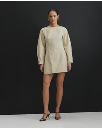 AERE - Silas Cotton Twill Mini Dress