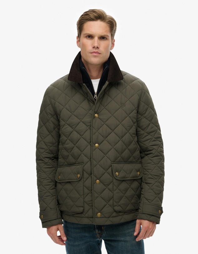 Superdry - Quilted Estate Coach Jacket
