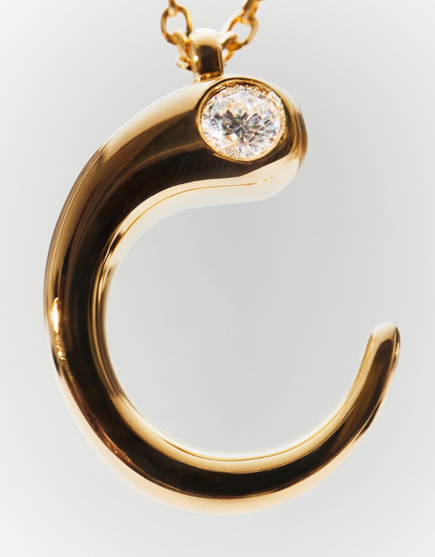 PDPAOLA - Initial 2026 C Pendant Necklace