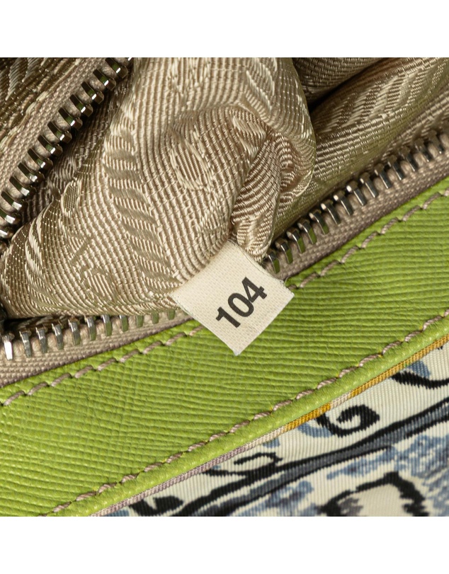 Pre-Loved by Azura Reborn - Pre-Loved prada Printed Crossbody Bag with Adjustable Shoulder Strap and Buckle Closure