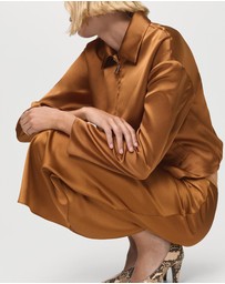 M.N.G - Midi Satin Skirt