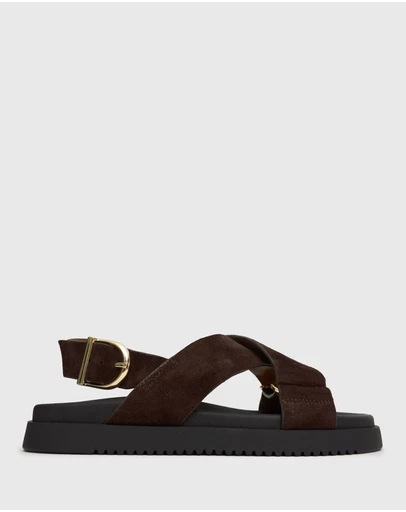 Betts - Myth Crossover Strap Footbed Sandals