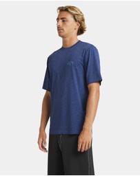 Billabong - Mens Shoreline Loose Fit Short Sleeve Rash Vest
