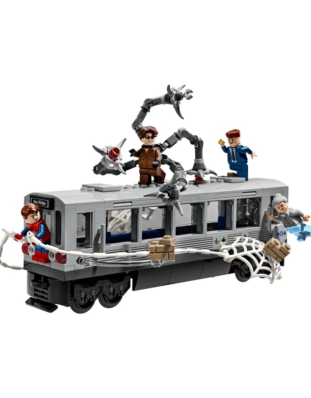 LEGO - 76321 Spider-Man vs Dock Ock Subway Train Scene