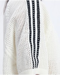 adidas Originals - Knitted Crochet Polo
