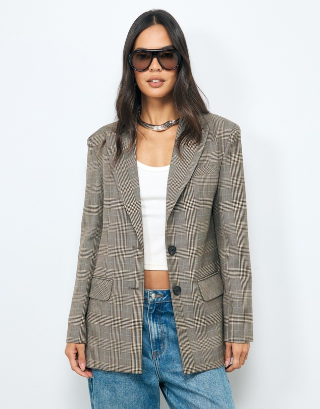 AERE - Mira Check Blazer