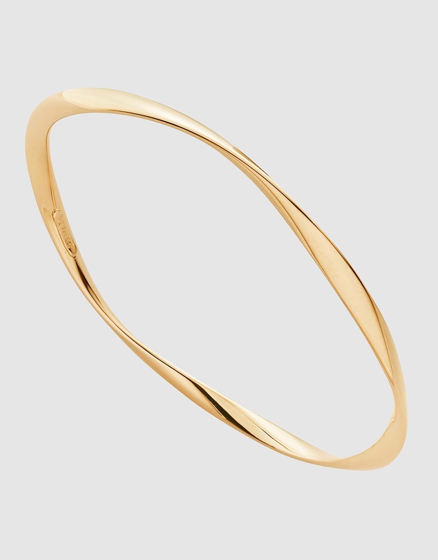 Najo - Garden of Eden Yellow Gold Bangle (65mm)