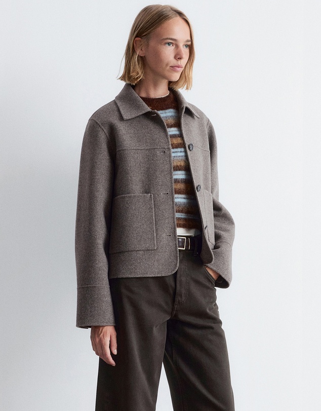& Other Stories - Collared Wool Jacket