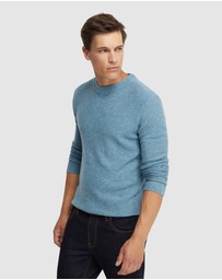 Oxford - Leon Crew Neck Wool Rich Knit