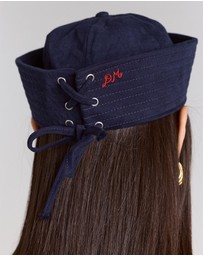 Damson Madder - Cotton Sailor Hat