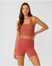 Lorna Jane - Lotus No Chafe Phone Pocket 12cm Bike Shorts
