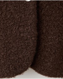 M.N.G - Bouclé Jacket With Jewel Buttons