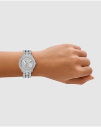 Michael Kors - Phoebe Silver Tone Analogue Watch