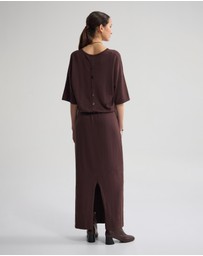 Oxford - Erin Knitted Dress