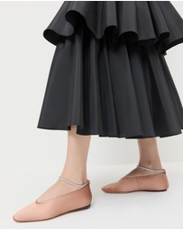 Loeffler Randall - Emery Crystal Ballet Flats
