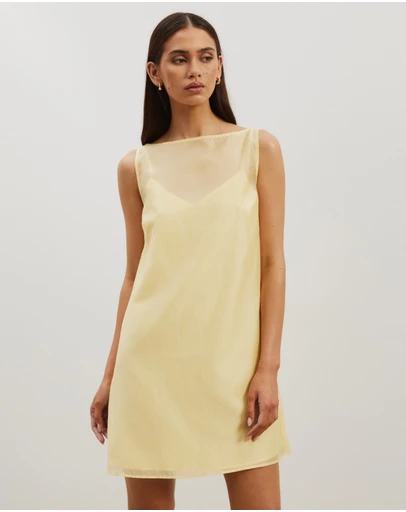 Atmos&Here - Tammy Organza Mini Dress